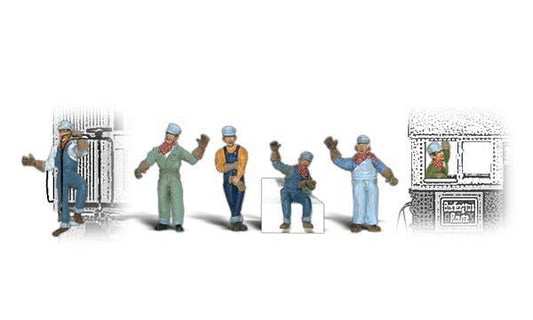 Engineers - Scenic Accents pkg (6) - A1866 : HO