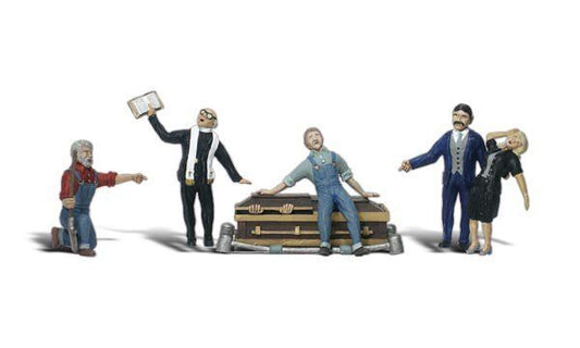 Graveside Service - Scenic Accents pkg (6) - A1868 : HO