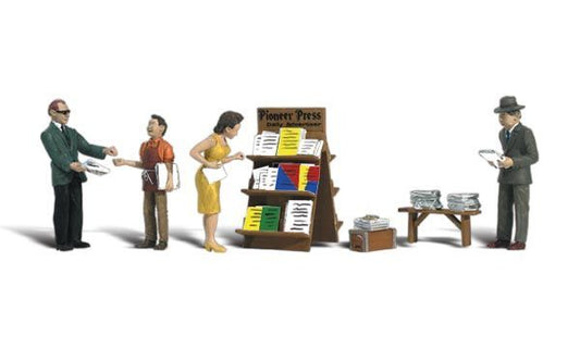 Newsstand - Scenic Accents pkg (8) - A1906 : HO