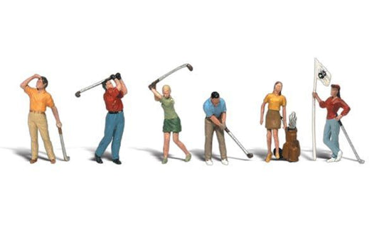 Golfers - Scenic Accents pkg (7) - A1907 : HO