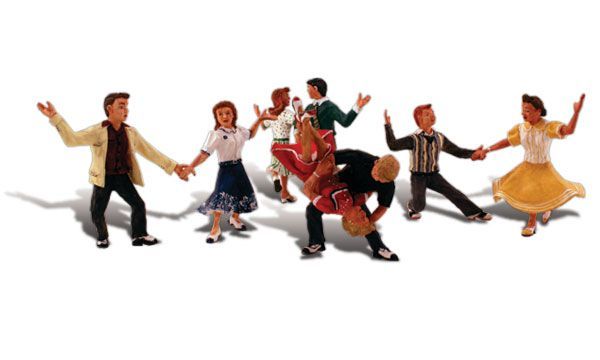 Swingin' Sensation - Scenic Accents pkg (6) - A1950 : HO