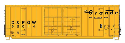 50' Gunderson Hi-Cube Double-Plug Door Boxcar Rio Grande D&RGW - 4134001 : HO