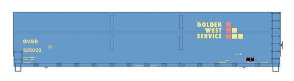 Welded Side Woodchip 65 ft Gondolas Golden West Service GVSR - 4521002 : HO