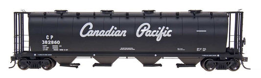 59 FT 4-Bay Cylindrical Covered Hopper Canadian Pacific CP-45212 : HO