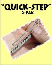 Quick-steps 2-pack, Laser Cut - 02005 : HO