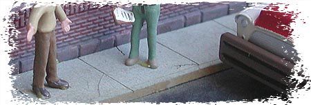 Concrete Curbs, Sidewalks-0682 : HO