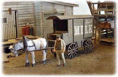 Milk And Ice Wagon 2-pack kit - 0752 : HO