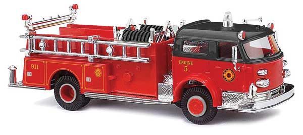 1968 American LaFrance Closed-Cab Pumper - Assembled - 46018 : HO