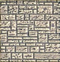 Medium Stone Block Wall - 8526 : HO