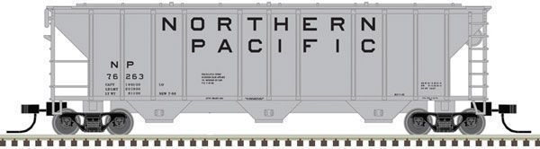 PS-2 4427 3-Bay Covered Hopper Northern Pacific NP 76263 - 50005549 : N