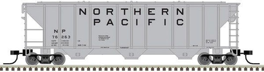 PS-2 4427 3-Bay Covered Hopper Northern Pacific NP 76201 - 50005547 : N