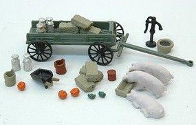 Farmyard Detail Set (27) Unpainted - 339 : HO