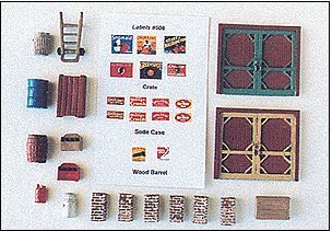 Loading Dock Detail Set (Unfinished) - 506 : HO