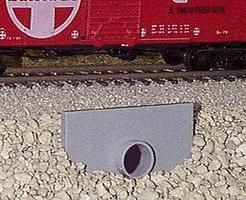 Concrete Culvert 2 X 1 Inch (5 X 2.5cm) 2-Pack - 0002 : HO