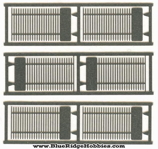 Passenger Car Venetian Blinds - 13001 : HO