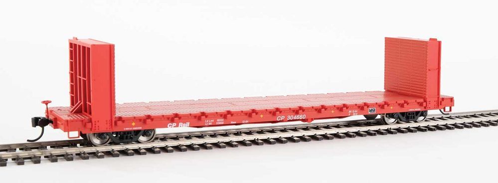 60' Pullman-Standard Bulkhead Flatcar (48 FT IL) Canadian Pacific CP 304660 - 5805 : HO