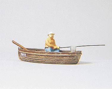 Angler In Boat - 28052 : HO