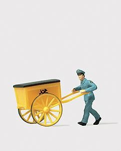Post Official w/Cart  - 28083 : HO