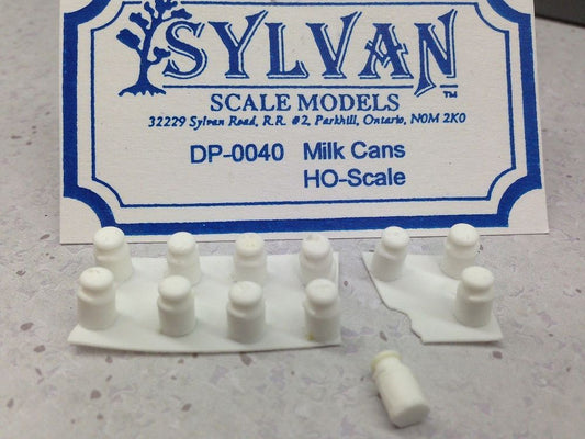 Milk Cans 12 pcs - DP0040 : HO