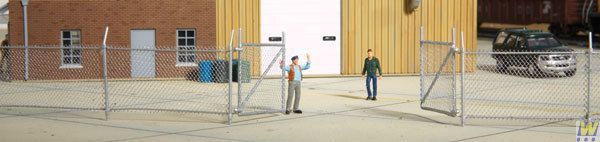 Chain Link Fence Kit - 3125 : HO