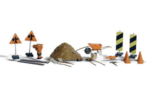 Road Crew Details - Scenic Accents pkg (20) - A1851 : HO