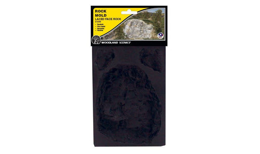 Rock Mold Laced Face Rock - C1235