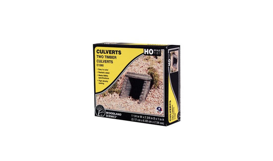 Timber Culverts - C1265 : HO