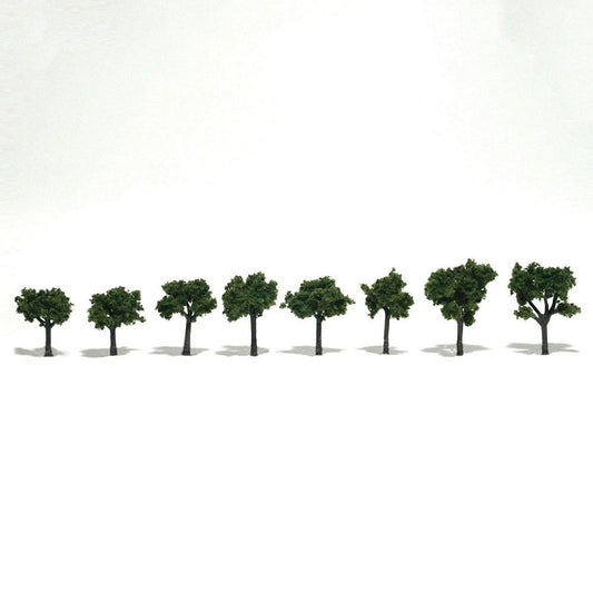 Trees-med Green Deciduous 3/4-1 1/4 Inch-TR1501