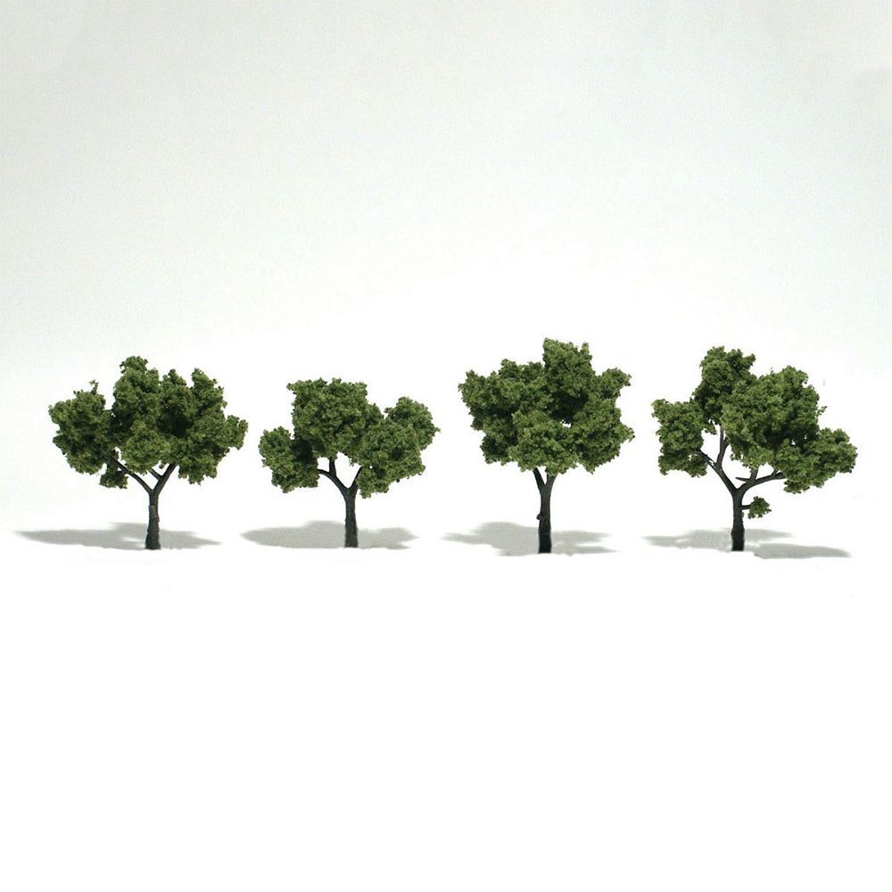 Trees-Light Green Deciduous 2 Inch -3 Inch - TR1503