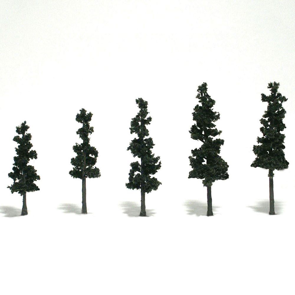 Trees-conifer Green Pines 4 Inch -6 Inch - TR1561