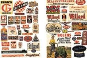 1940-50s Feed And Seed Signs - 683 : N