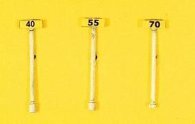 Rectangle Speed Signs (High Set) 3/set - 842 : HO