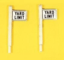 Custom Right of Way Signs - Yard Limit - 848 : HO
