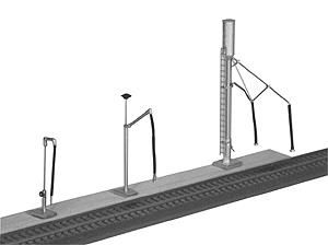 Diesel Service Facilities 3 Kits In 1-Fuel Column, Water Column and Sanding Tower - 103 : HO