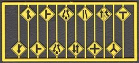 Road Path Signs 2nd Group - 8255 : HO
