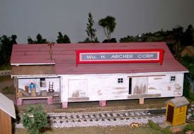 Laser Cut Wood Kit-107 : HO