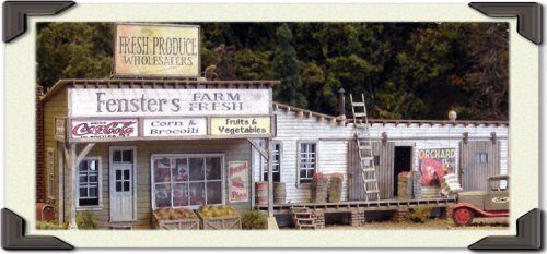 Laser Cut Wood Kit-0142 : HO