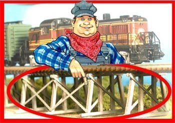 Laser Cut Trestle Kit-0304 : N