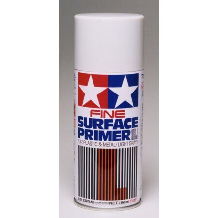 Fine Surface Primer, Light Gray 11oz Spray Can - 87064