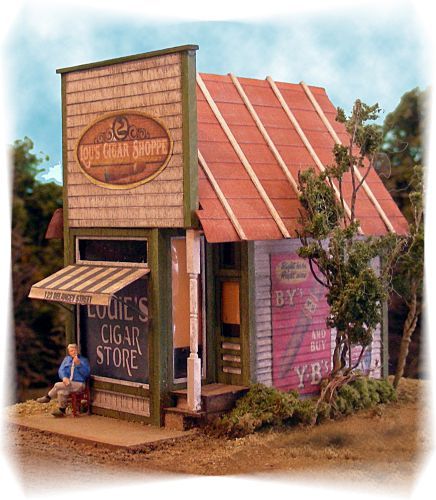 Laser Cut Wood Kit-0492 : HO