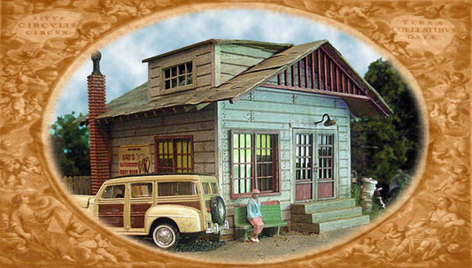 Laser Cut Wood Kit-0522 : HO