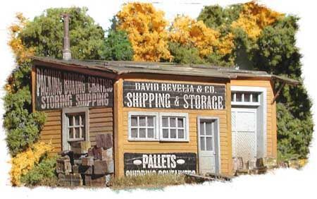 Laser Cut Wood Railroad Kit-0722 : HO