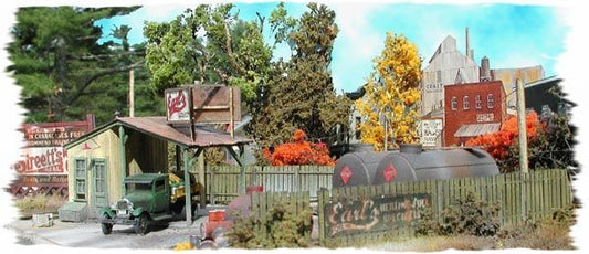 Laser Cut Wood Kit-0802 : HO