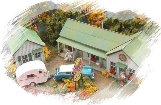 Laser Cut Wood Kit-0872 : HO