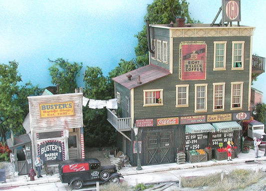 Laser Cut Wood Kit-0982 : HO