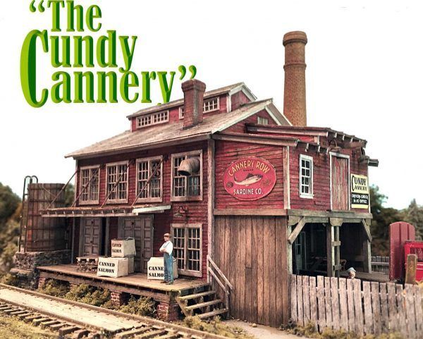The Cundy Cannery Limited Edition Laser Cut Wood Kit - TCC : HO