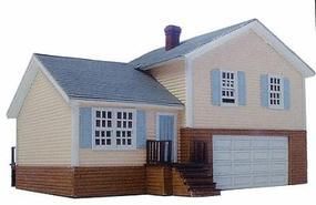 Laser Cut Wood Residential Kit-612 : HO