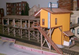 Laser Cut Wood Railroad Kit-105 : HO