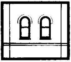 Plastic Walls-30103 : HO