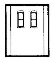 Plastic Walls-30139 : HO